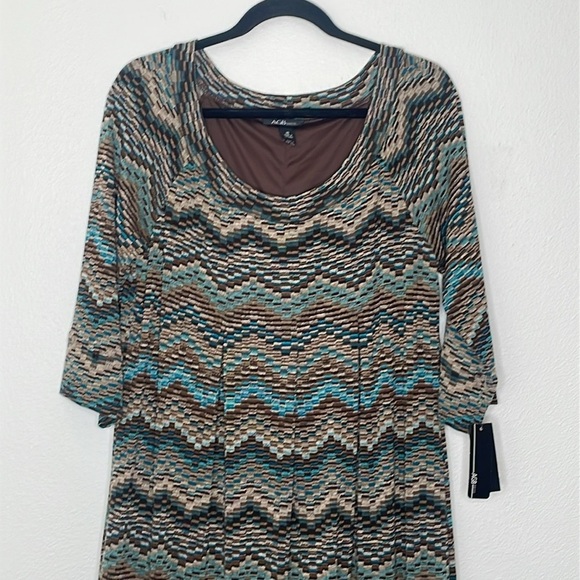 NWT AGB Multi-Color Dress - Picture 3 of 12
